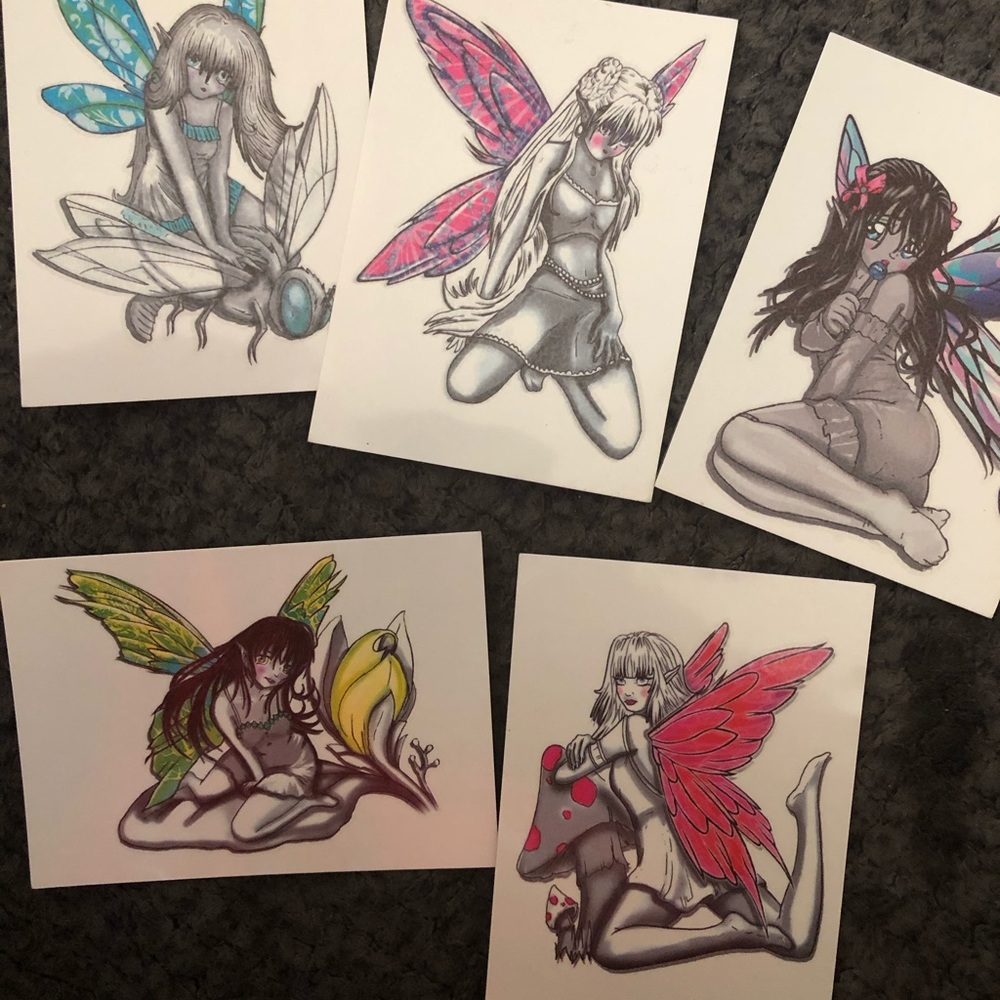 Sexy Fairy Temporary Tattoos